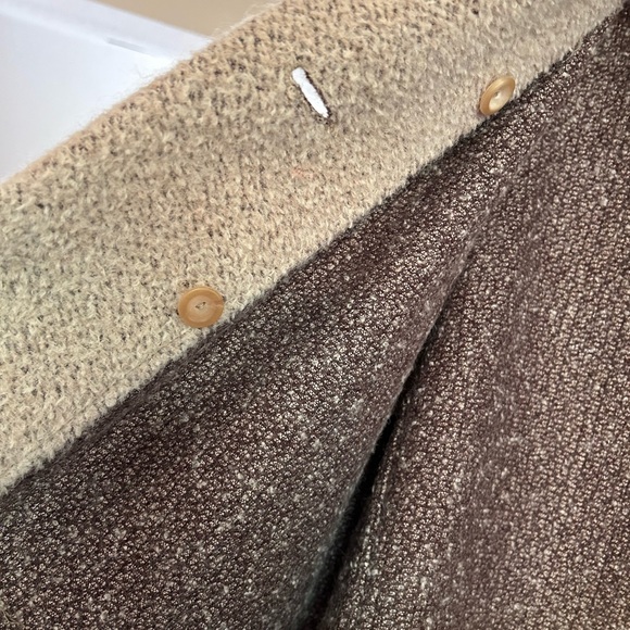 Agnona italy alpaca so soft jacket  size medium//large lightweight unlined - Picture 4 of 11